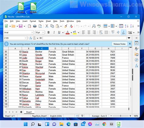 How to Open XLSX or XLS File in Windows 11