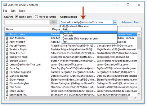 How to Open Your Outlook com Address Book
