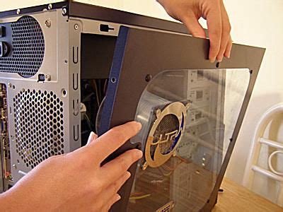 How to Open a Desktop Computer Case