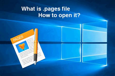 How to Open a Pages File on PC