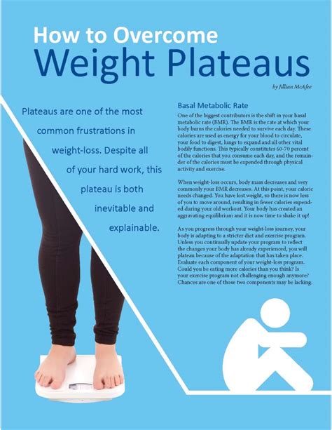 How to Overcome a Weight-Loss Plateau livestrong