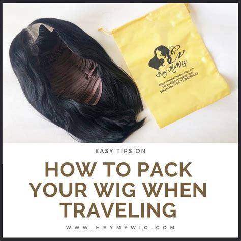 How to Pack a Wig for Travel: A Comprehensive Guide for Seamless Commuting