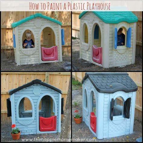 How to Paint Plastic Outdoor Toys - The Happier …