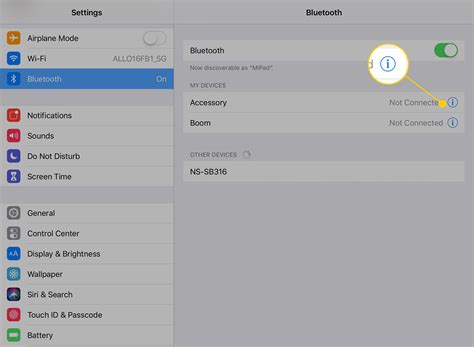How to Pair Connect or Forget a Bluetooth Device to the iPad
