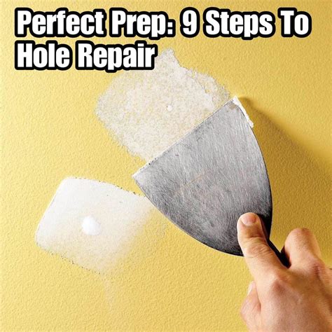 How to Patch a Hole in Your Wall: Step by Step Tutorial - Pinterest