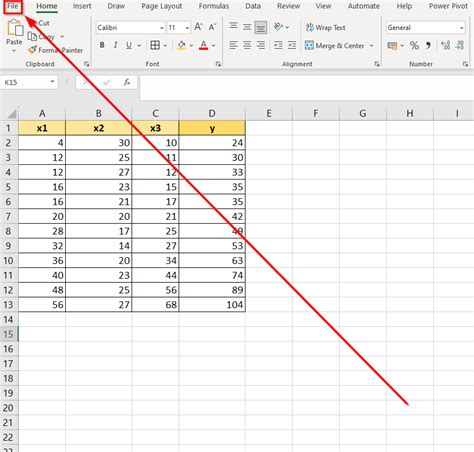 How to Perform a Partial FTest in Excel