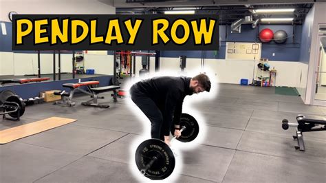 How to Perform the Pendlay Row Exercise Tutorial YouTube