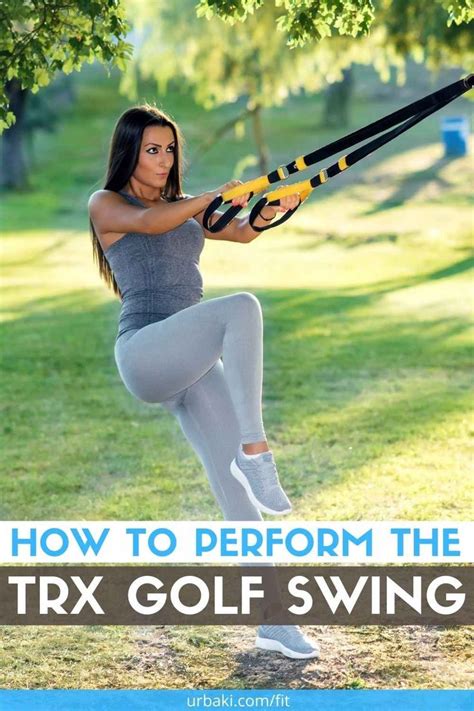 How to Perform the TRX Golf Swing Techniques Benefits Variations