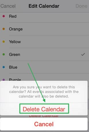 How to Permanently Delete Calendars From iPhone
