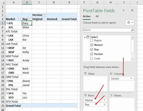How to Pivot Text Values in Excel Get Text Into a Pivot Table YouTube