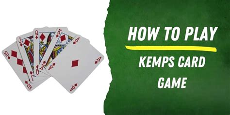 How to Play Kemps Card Game Rules and Strategies Bar Games 101