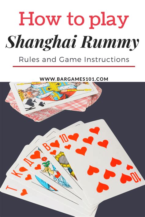 How to Play Shanghai Rummy Rules of Shanghai Rummy