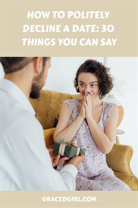 How to Politely Decline a Date When You&rsquo;re Not Interested