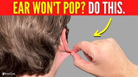 How to Pop Your Ears When Sick, Safely, After Flight, Yawn, Swallo…