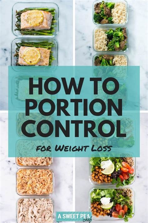 How to Portion Control (How to Lose Weight with …