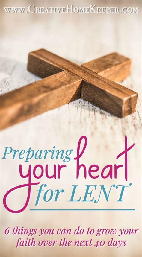 How to Prepare Your Heart Throughout Lent with the …