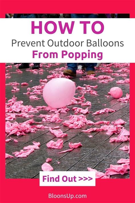 How to Prevent Balloons from Popping in Outdoor Heat