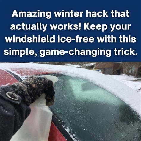 How to Prevent an Icy Windshield Home & Family