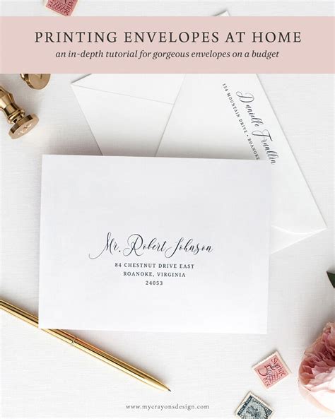 How to Print Addresses on Envelopes