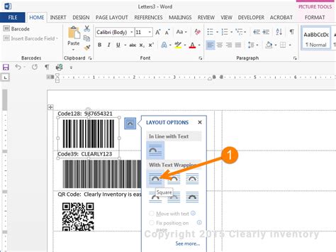 How to Print Barcodes with Excel and Word