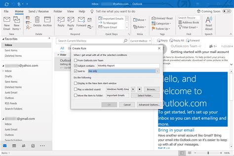 How to Print Incoming Mail Automatically in Outlook