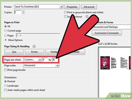 How to Print Multiple Pages Per Sheet in Adobe Reader 11 Steps