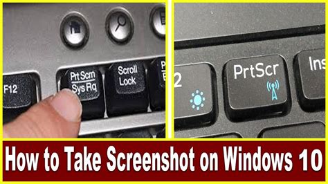How to Print Screen (Screenshot) on Windows 10 YouTube