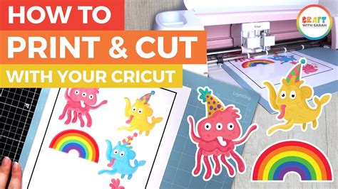 How to Print Then Cut with your Cricut EASY Tutorial YouTube