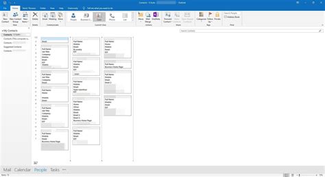 How to Print Your Outlook Address Book