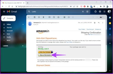 How to Print a Receipt From Amazon