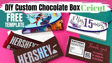 How to Print and Cut Candy Boxes in Cricut Design Space How to Print