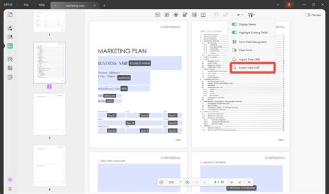 How to Print and Export PDF Form Data