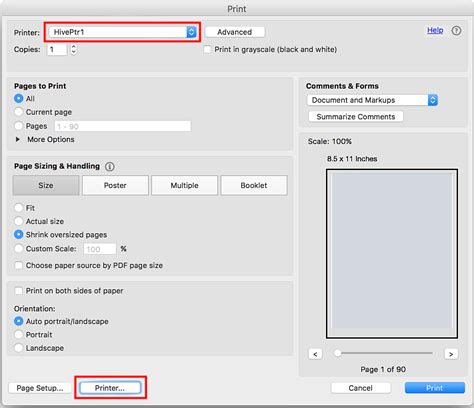 How to Print to PDF