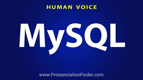 How to Pronounce "Mysql" - YouTube