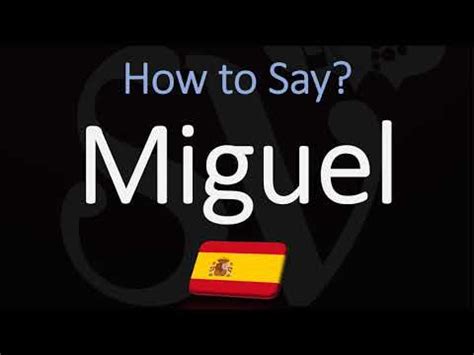 How to Pronounce Miguel? (CORRECTLY) Spanish Pronunciation …