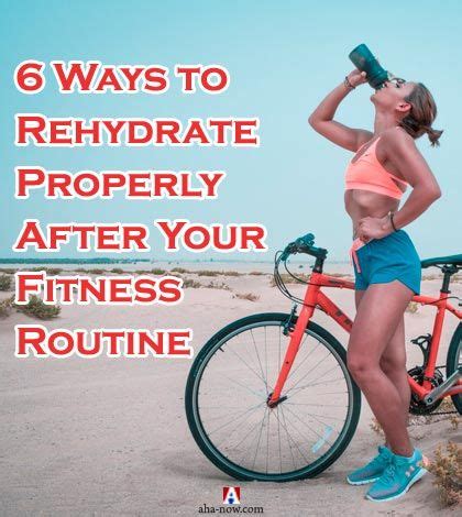 How to Properly Rehydrate After a Workout