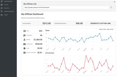 How to Provide a Affiliate Dashboard for Your Recruits Easy