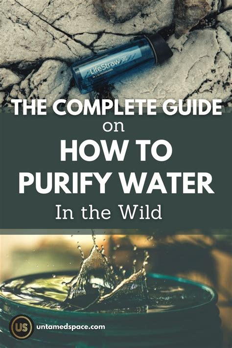 How to Purify Water in the Wild: Filtration vs. Purification