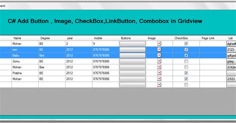 How to Put CheckBoxes Dynamically in Data GridView of Window Application