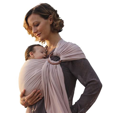 How to Put a Crying Newborn Baby into a Ring Sling …