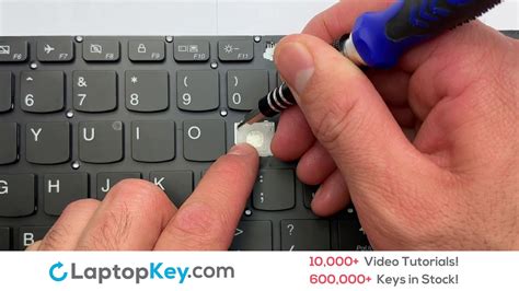 How to Put a Key Back on a Laptop Keyboard