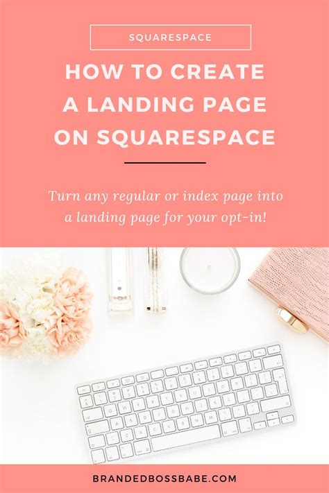 How to Quickly Create a Landing Page on Squarespace Landing page
