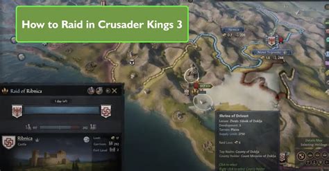 How to Raid in CK3 (Step-by-Step) Crusader Kings 3 - NeuralGamer