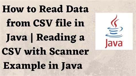 How to Read CSV File in Java