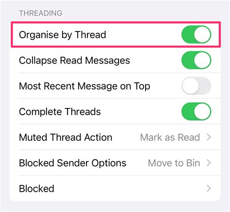 How to Read Emails in Threads With iPhone Mail