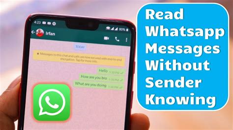 How to Read WhatsApp Messages Without Sender Knowing?