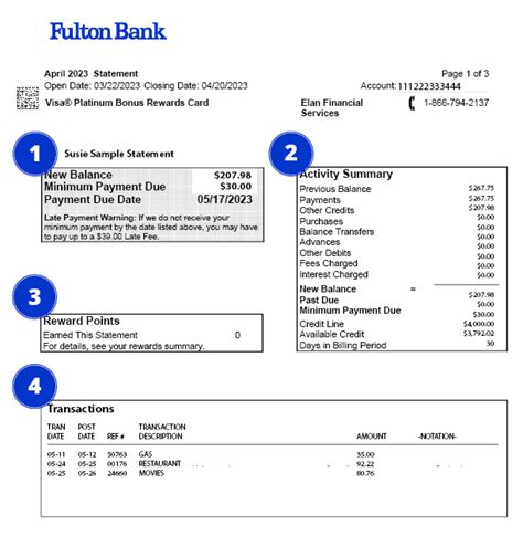 How to Read Your Credit Card Statement