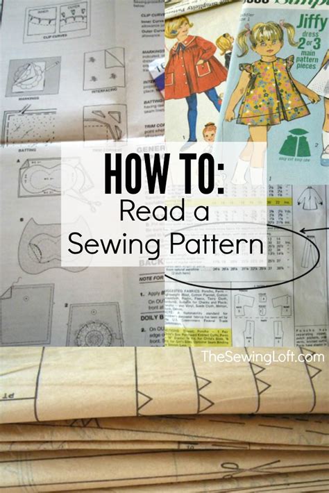 How to Read a Sewing Pattern The Sewing Loft