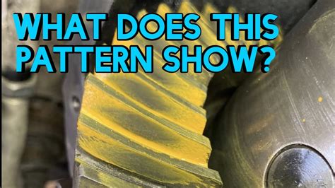 How to Read and Interpret Gear Patterns (Ring and Pinion) YouTube