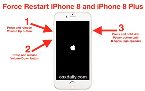 How to Reboot an iPhone 8